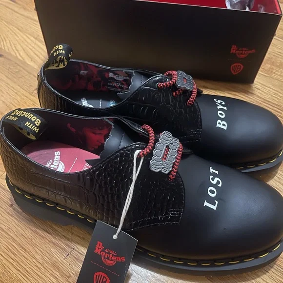 靴 Dr. Martens Lost Boys 1461 UK5 Dr. Martens 1461 WB Leather Oxford Lost Boys Men's